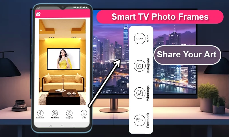 Smart TV Digital Photo Frames screenshot
