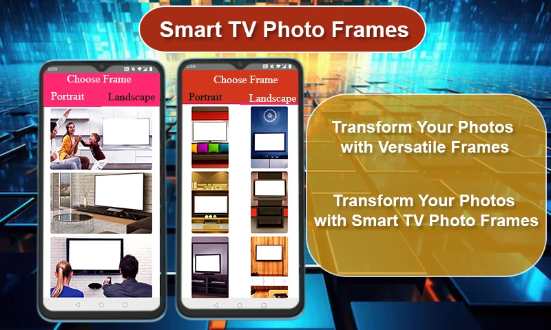 Smart TV Digital Photo Frames screenshot